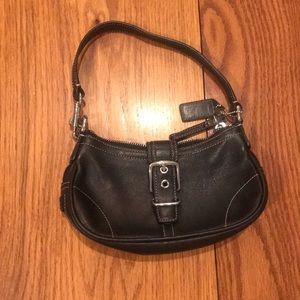 Coach leather should bag